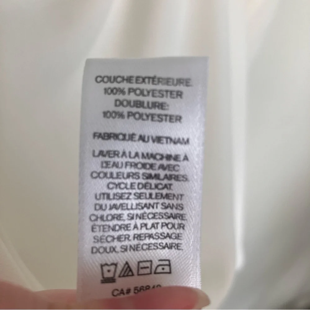 Express Cream Tank Top with Strappy Design - Picture 8 of 8